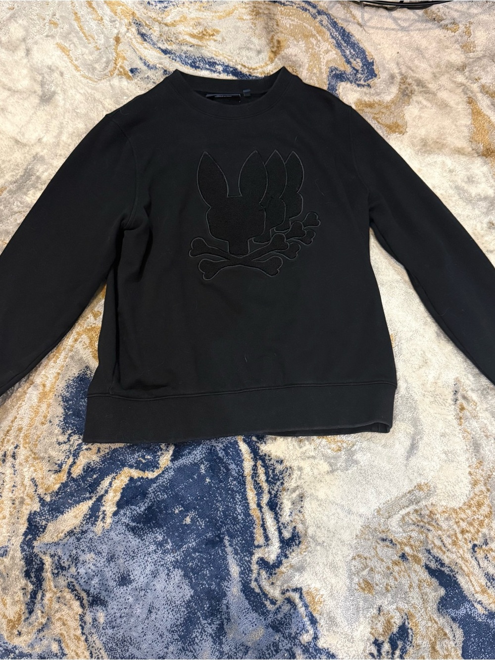 Psycho Bunny men’s sweater medium black